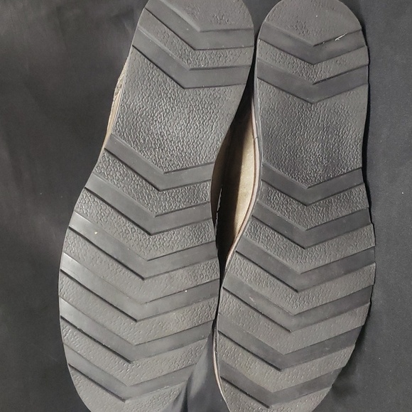 Crevo "Geoff" Men's Gray Leather Lace-up Ankle Boots, 10 - Picture 6 of 6